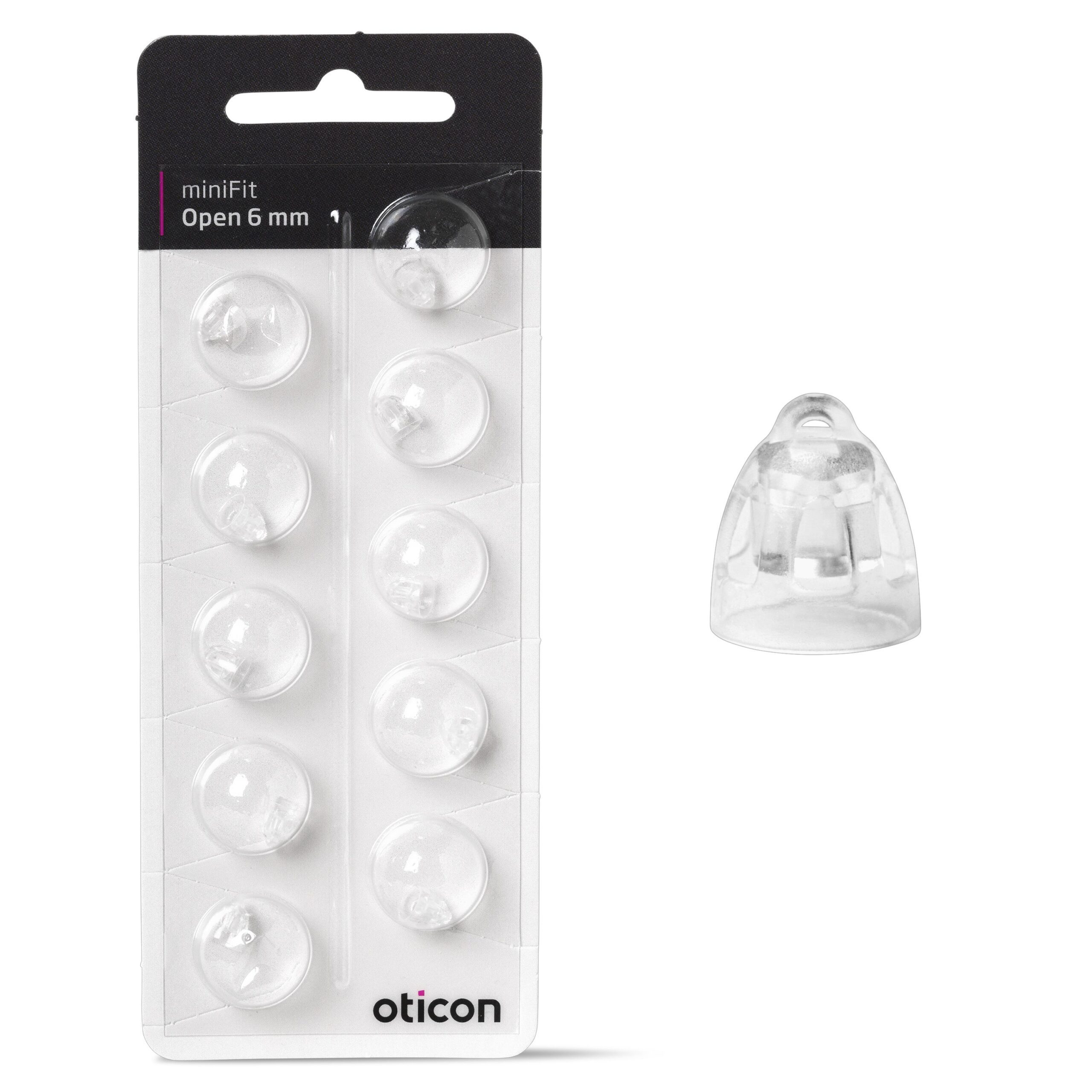 Oticon miniFit Open 6mm