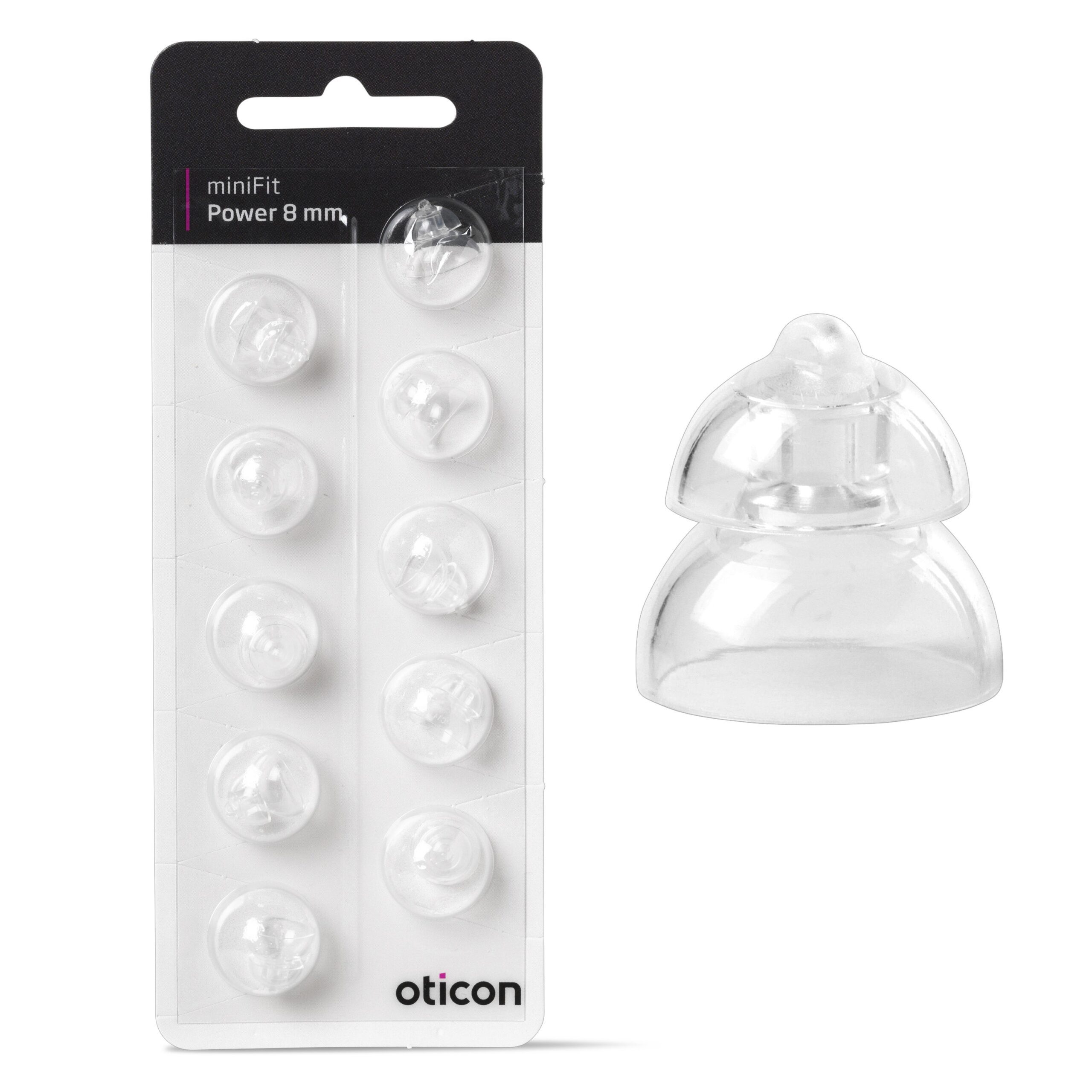 Oticon miniFit Power 8mm